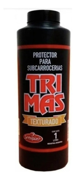 Pintura Automotriz Carrocerias Trimas Negro X 1l Protex Agua 0