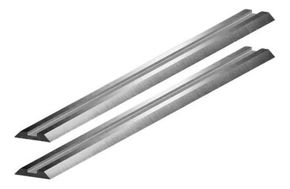 Juego 2 Cuchillas Cepillo Garlopa Omaha 82mm Varias Marcas 0