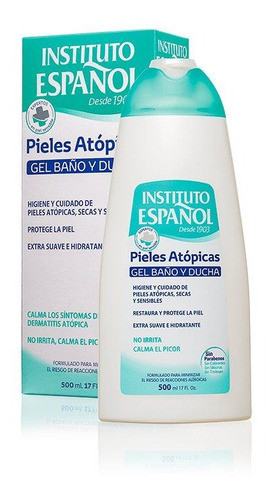 Gel De Ducha Para Pieles Atópicas Instituto Español 500 Ml 0