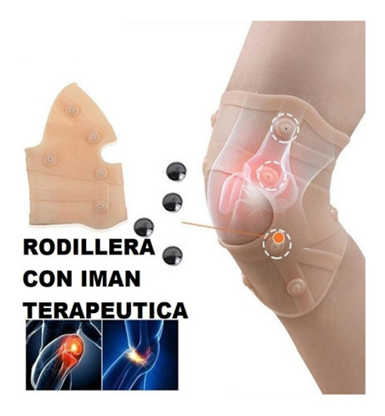 2 Rodilleras Magnetica Siliconada Teraputica 10 Imanes 1