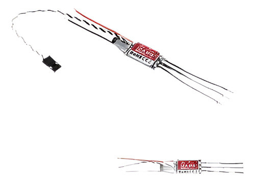 Original Ztw Araña 12a 2-4s Lipo Batería Opto Sin Escobillas 0
