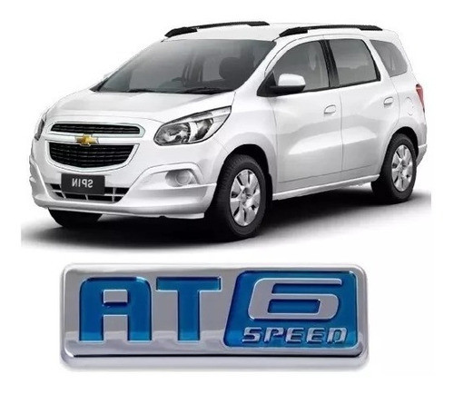 Emblema Letreiro Chevrolet At 6 Speed Spin Onix Cobalt Cruze 0
