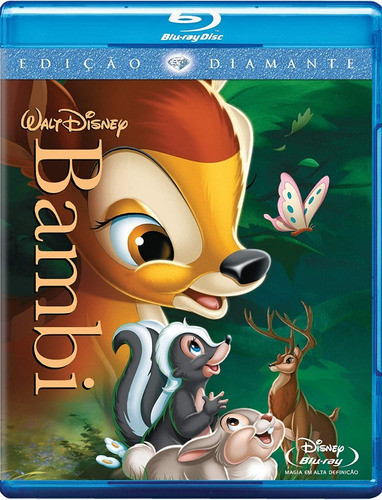 Blu-ray Bambi - Edição Diamante - Original & Lacrado 0
