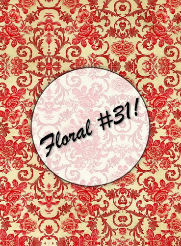 Floral #31! Lámina Decoupage Autoadhesiva Ideal Fibrofacil ! 0