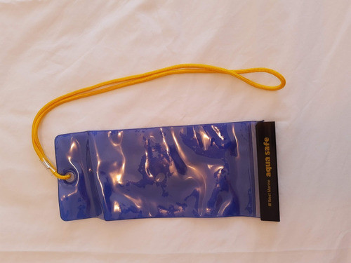 Bolsa Impermeable P/gps Aquasafe Westmarine; H=23cm A=9,5cm 0