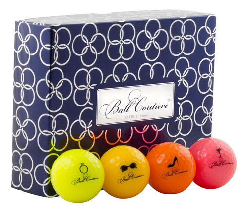 Ball Couture Moda Pelota Golf 12u. 0