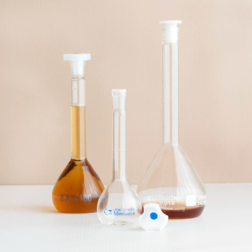 Matraz Aforada X 2000 Ml De Vidrio 0