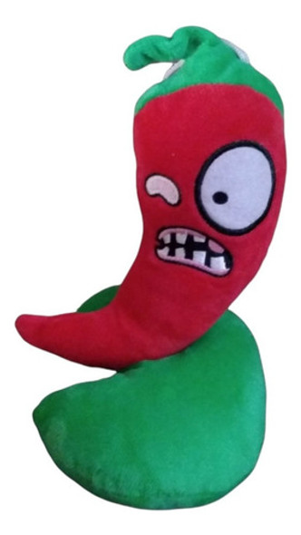 Plantas Vs Zombies De Peluche Chile Picante Planta Roja 0