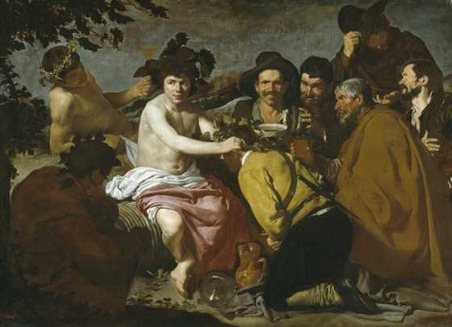 El Triunfo De Baco - Diego Velázquez - Lamina 45 X 30 Cm. 0