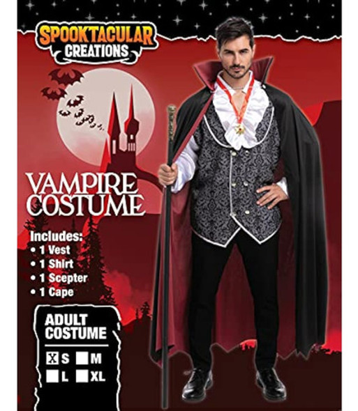 Spooktacular Creations - Disfraz De Vampiro De 1