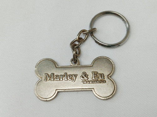 Chaveiro Marley E Eu 4,5cm Fox 2008 Brinde Do Dvd 0