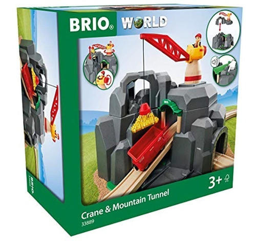 Brio World Túnel De Grúa Y Montaña 1