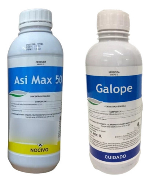 Combo Dicamba + 2,4 D Ideal Mezcla Para Hoja Ancha  Pr-* 0