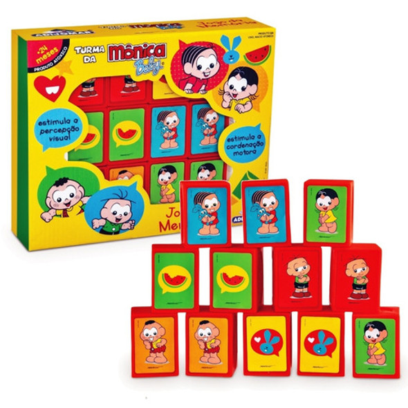Jogo Da Memoria Turma Da Mônica Para Bebês - Adijomar 0 Jogo Da Memoria Turma Da Mônica Para Bebês - Adijomar 0