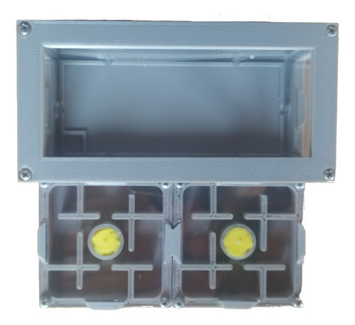 Hormiguero Doble Artificial Modular + Forrajero Impreso 3d 0