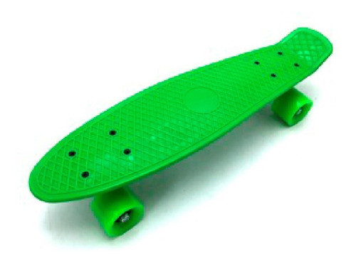 Skate Plástico Liso Verde 2442 0