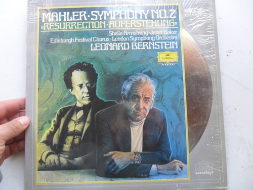 Mahler Bernstein Cdv Cd Video No Laser Disc Musica Clasica 0