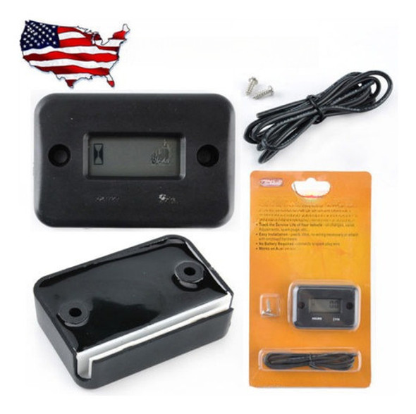 Motos Atv Moto Marina Lcd Digital Hora Medidor Calibrador Pa 0