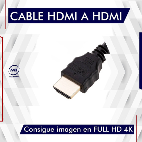 Cable Hdmi 2 Metros V1.4 Video Pc Tv Full Hd 1080p Calidad 1