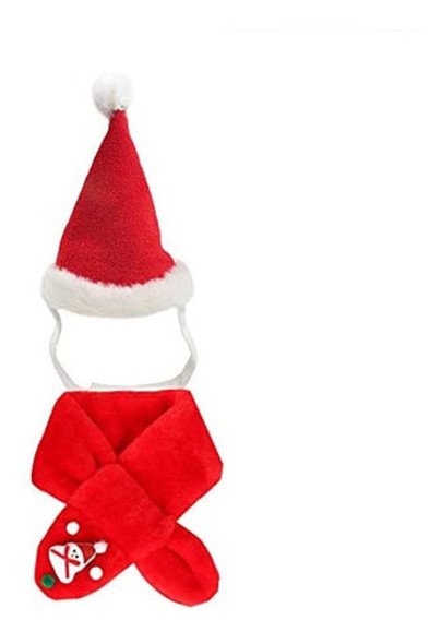 Petiry Pet Accesorios De Disfraces De Navidad Bufanda Y Gorr 0