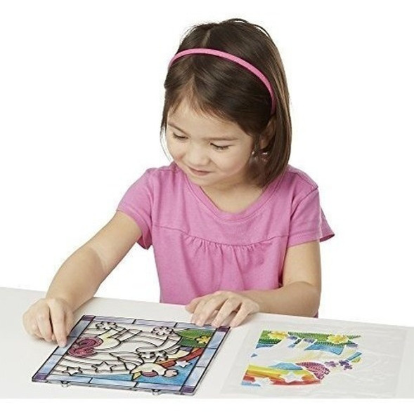 Melissa Y Doug Vitral Unicornio 1