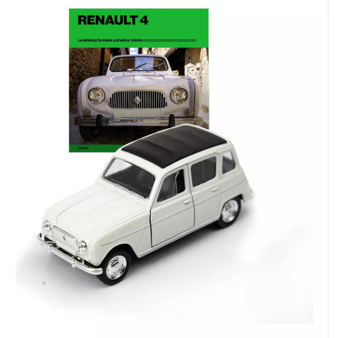 Renault 4 Autos Clásicos De Colección Clarín N 4 1:38 0