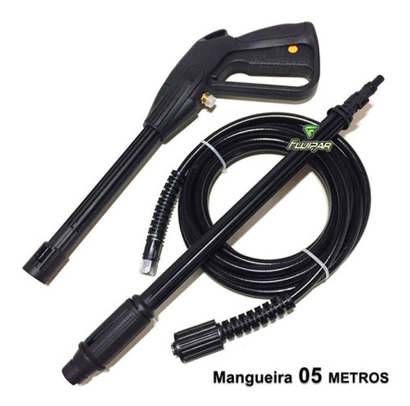 Mangueira 5m E Pistola Para Lava Jato Tekna Hlx140 V Vc Vm 1