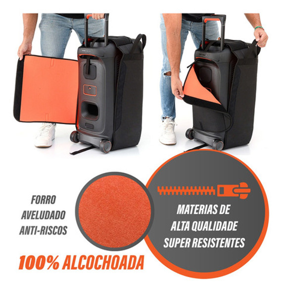 Capa Bag Case Proteção E Transporte Jbl Partybox 320 Premium 1