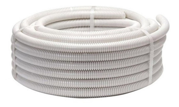 Rollo De Caño Corrugado Blanco Ignifugo 7/8 Electricidad Pvc 0 Rollo De Caño Corrugado Blanco Ignifugo 7/8 Electricidad Pvc 0