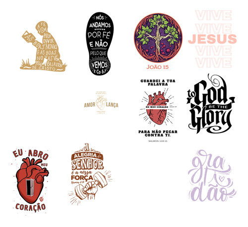 Vetores Artes Cristâs, Religiosas - Pack + 70 Artes 0