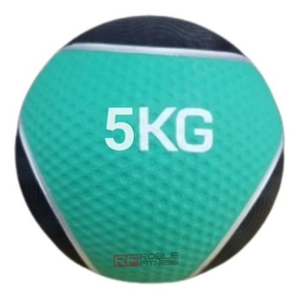 Pelota Medicinal Medicine Ball Con Pique De 5 Kg Yoga 0