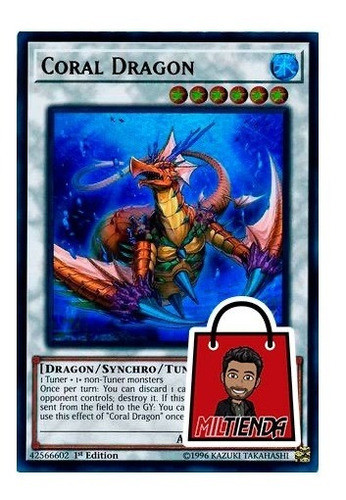 Coral Dragon - Ultra Rare - Miltienda - Yugioh 0
