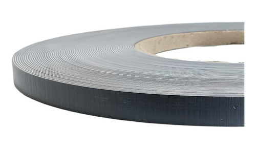 Tapacanto Pvc Abs Lino Negro 0,40 X 22 Mm 100 M S/pegamento 1