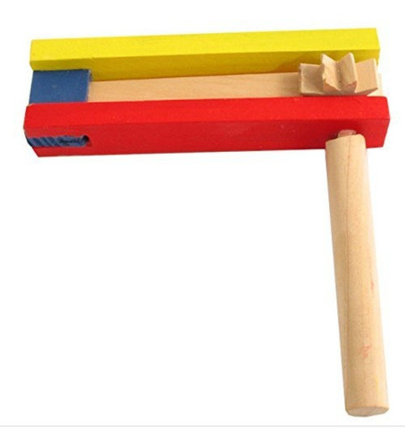 Instrumento Matraca Hape En Madera Música 0