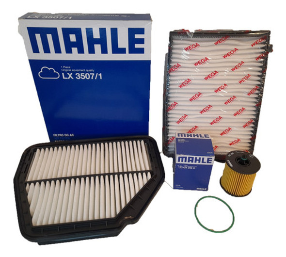 Kit Filtro Aire + Aceite + Hab Chevrolet Captiva 2.4 16v 0
