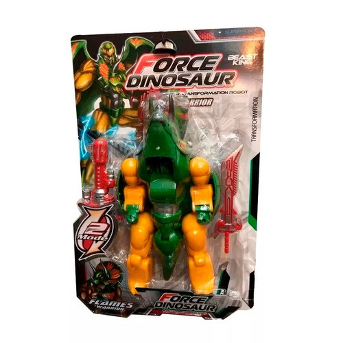 Robot Se Transforma Dinosaurio Didactico Para Armar 0
