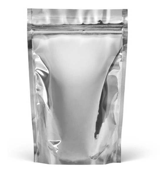 Embalagem Stand Up Pouch Metalizada 14x22,5 - 50 Unidades 0 Embalagem Stand Up Pouch Metalizada 14x22,5 - 50 Unidades 0