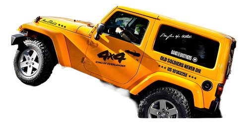 Etiqueta Engomada Del Coche  Gran Sport 4 X 4 Negro  De La M 0