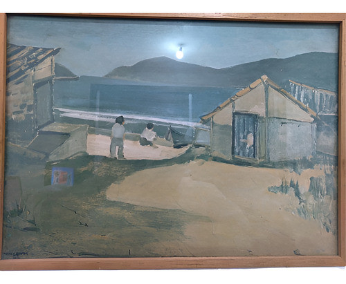 Gravura José Pancetti   Arraial Do Cabo   1948 0