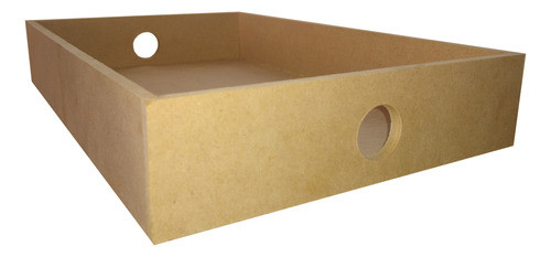 Bandejas 25x35 Fibrofácil Laterales De 5,5m X 10un Desayunos 0