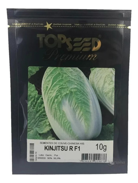 Semente De Couve Chinesa Híbrid Kinjitsu 10g Topseed Premium 0