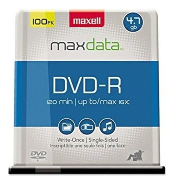 Maxell Dvd-r 4.7 Gb Husillo 0