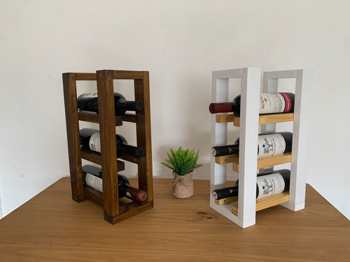 Botellero De Madera 1