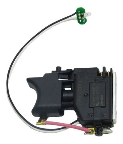 Interruptor + Motor P/ Parafusadeira Makita Hp2014 / Hp330dz 0