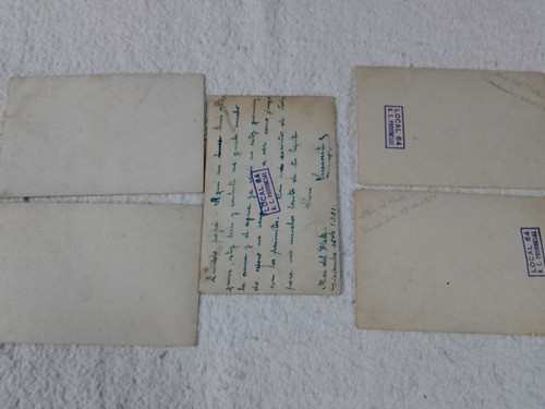 5 Fotos Antiguas  En Mar Del Plata, Hotel Provincial, Playa 1