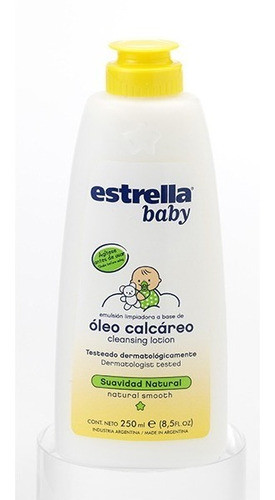 Oleo Calc Estrella Baby Suavidad Natural 3x245ml Farmaservis 0