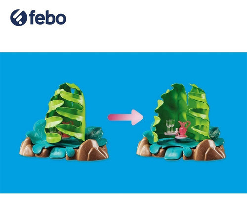 Salón Coral De Sirenas Playmobil Magic Para Niños Febo 1
