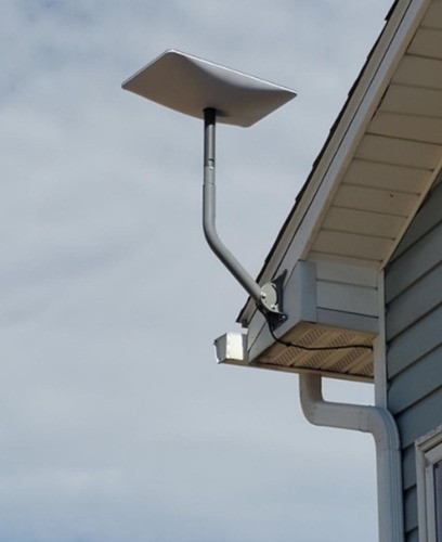 Soporte Antena Starlink Mastil Brazo Para Pared Techo 0