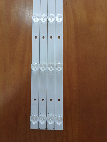 Tiras De Leds X4 Tv Bgh Ble4916rtficl Originales 1