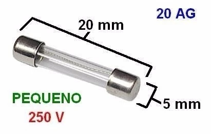 1000 Peças - Fusível Vidro Pequeno 5x20 30a Promoção 1